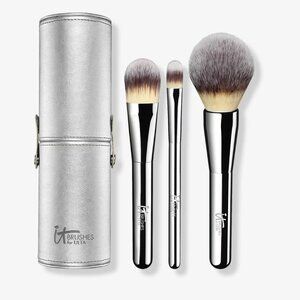 IT Brushes For ULTA Complexion Perfection Essentials 3 Piece Deluxe Brush Set ✨️